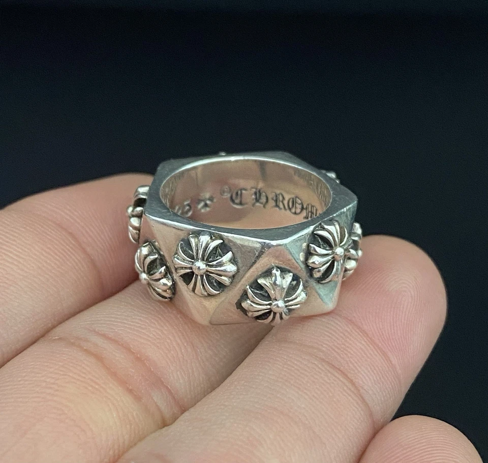 Chrome Hearts Ring Pentagon Silver